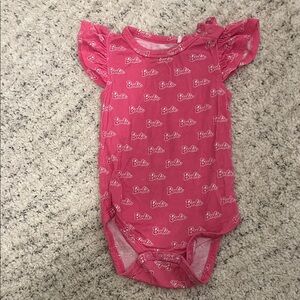 Posh Peanut x Barbie Pink Onesie